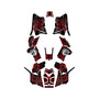 polaris scrambler850 graphics kit 2013-2026 core series red