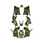 polaris scrambler850 graphics kit 2013-2026 core series yellow