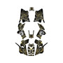 polaris scrambler850 graphics kit 2013-2026 core series gold