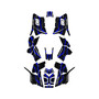 polaris scrambler850 graphics kit 2013-2026 electron series blue