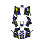 polaris scrambler850 graphics kit 2013-2026 electron series yellow