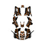 polaris scrambler850 graphics kit 2013-2026 electron series orange