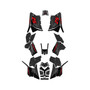 polaris scrambler850 graphics kit 2013-2026 fracture series red-shift