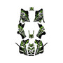 polaris scrambler850 graphics kit 2013-2026 prime series green