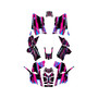 polaris scrambler850 graphics kit 2013-2026 swift series magenta