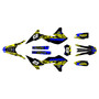 yamaha wr250r graphics kit 2008-2021 acid series yellow
