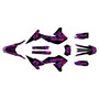 yamaha wr250x graphics kit 2008-2021 acid series purple