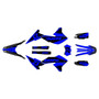 yamaha wr250x graphics kit 2008-2021 evader series blue-shift