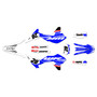 yamaha wr250x graphics kit 2008-2021 factory series blue