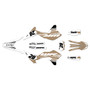 yamaha wr250x graphics kit 2008-2021 factory series tan