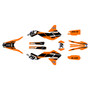 yamaha wr250x graphics kit 2008-2021 future series orange