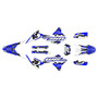 yamaha wr250r graphics kit 2008-2021 incision series blue