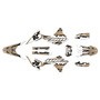 yamaha wr250x graphics kit 2008-2021 incision series tan