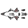 yamaha wr250x graphics kit 2008-2021 predator series smoke
