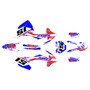 gasgas mc85 graphics kit 2021-2024 cloaked series blue