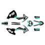 gasgas mc85 graphics kit 2021-2024 inferno series teal
