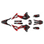 yamaha wr250x graphics kit 2008-2021 revolt series red