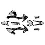 gasgas mc85 graphics kit 2021-2024 rebel series white