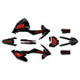 gasgas mc85 graphics kit 2021-2024 rebel series red-shift