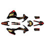 gasgas mc85 graphics kit 2021-2024 rebel series gold