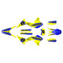 yamaha wr250x graphics kit 2008-2021 splash series yellow-shift