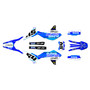 yamaha wr250x graphics kit 2008-2021 split series blue