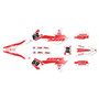 yamaha wr250r graphics kit 2008-2021 swift series red