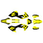 husqvarna fc250 graphics kit 2016-2018 ace series yellow-shift