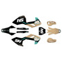 husqvarna fc450 graphics kit 2016-2018 fatality series tan