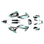husqvarna fc250 graphics kit 2016-2018 fresh series teal