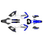 husqvarna tc125 graphics kit 2016-2018 razor series blue