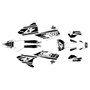 husqvarna fc350 graphics kit 2016-2018 fresh series white