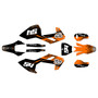 husqvarna fx350 graphics kit 2017-2018 fatality series orange
