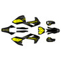 husqvarna tc250 graphics kit 2017-2018 rugged series yellow-shift