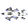 husqvarna tx300 graphics kit 2017-2018 fresh series blue