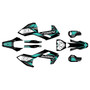 husqvarna fc250 graphics kit 2016-2018 rugged series teal