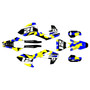 husqvarna fc350 graphics kit 2016-2018 shades series yellow