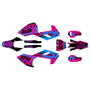husqvarna tc125 graphics kit 2016-2018 split series magenta