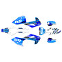 husqvarna tc250 graphics kit 2017-2018 split series blue