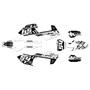 husqvarna tc250 graphics kit 2017-2018 split series white