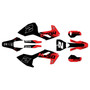 husqvarna fx350 graphics kit 2017-2018 splinter series red
