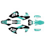 husqvarna tc250 graphics kit 2017-2018 vendetta series teal