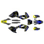 husqvarna tc125 graphics kit 2016-2018 vision series yellow