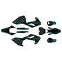 husqvarna tx300 graphics kit 2017-2018 twitch series teal