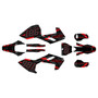 husqvarna fx350 graphics kit 2017-2018 twitch series red