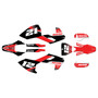 husqvarna fx350 graphics kit 2017-2018 vendetta series red
