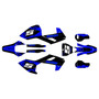 husqvarna fx450 graphics kit 2017-2018 night series blue