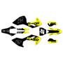 husqvarna fx450 graphics kit 2017-2018 splinter series yellow