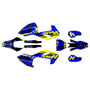 husqvarna fx450 graphics kit 2017-2018 split series yellow