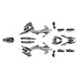 gasgas ec200 graphics kit 2018-2020 cloaked series white